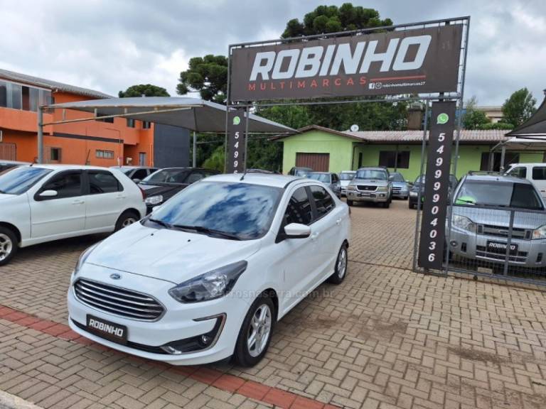 FORD - KA - 2019/2020 - Branca - R$ 64.900,00