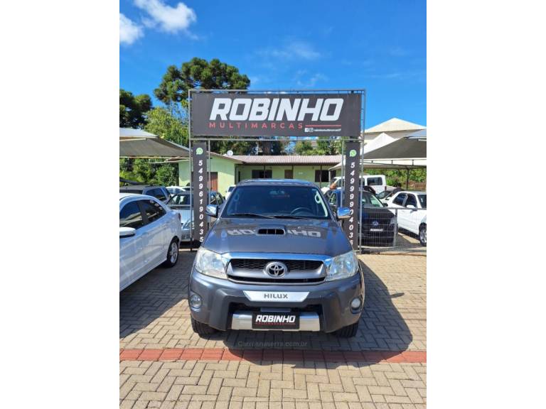 TOYOTA - HILUX - 2008/2009 - Azul - R$ 114.900,00